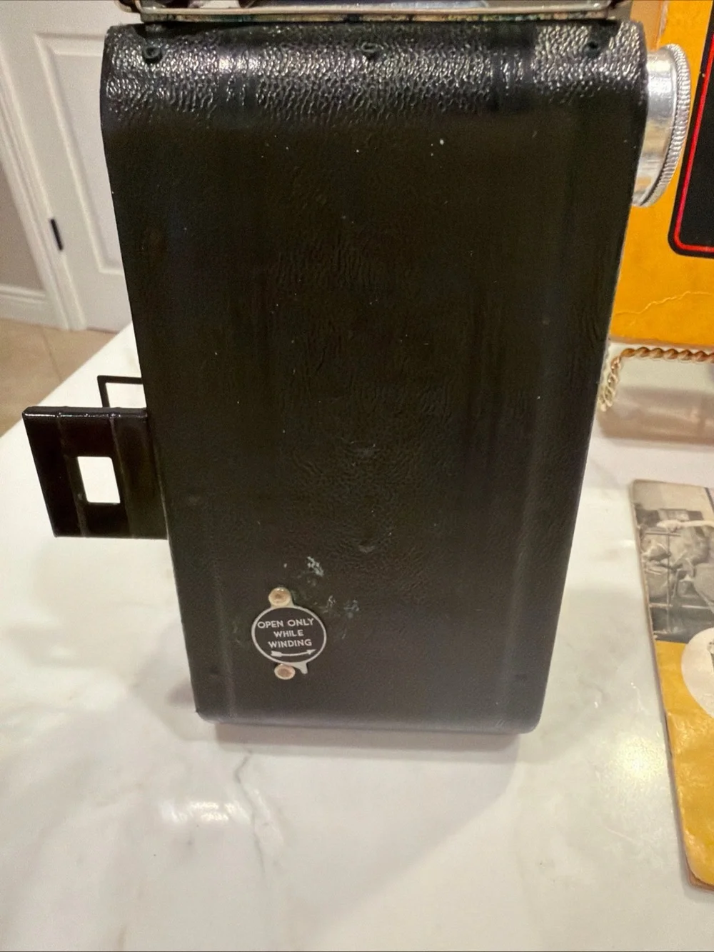 Kodak Vigilant Junior Six-20 Folding Camera Kodamatic Original Box 1940s